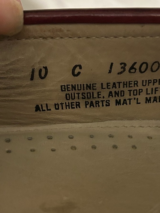 G. H. Bass Weejuns Burgundy Penny Loafers 10 C main image 6